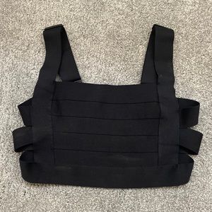 Urban Outfitters Black Crop Top